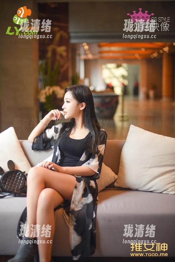 推女神-可儿Kayen 推女神 - 徜徉于可儿Kayen黑色写真集,光和暗的对话。